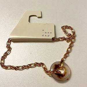 A New Day Gold Colored Chain Necklace